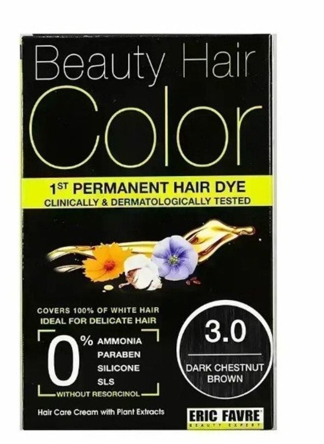 Eric Favre - Eric Favre Beauty Hair Color 3.0 Dark Chestnut Brown - Image 1