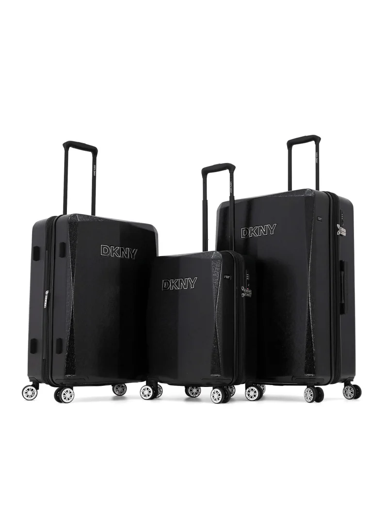 دكني طقم حقائب سفر  ثلاث قطع صلبة بعجلات دوارة