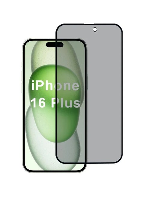 iPhone 16 Plus Privacy Screen Protector, Premium Tempered Glass Privacy Screen Protector for Apple iPhone 16 Plus 6.7"