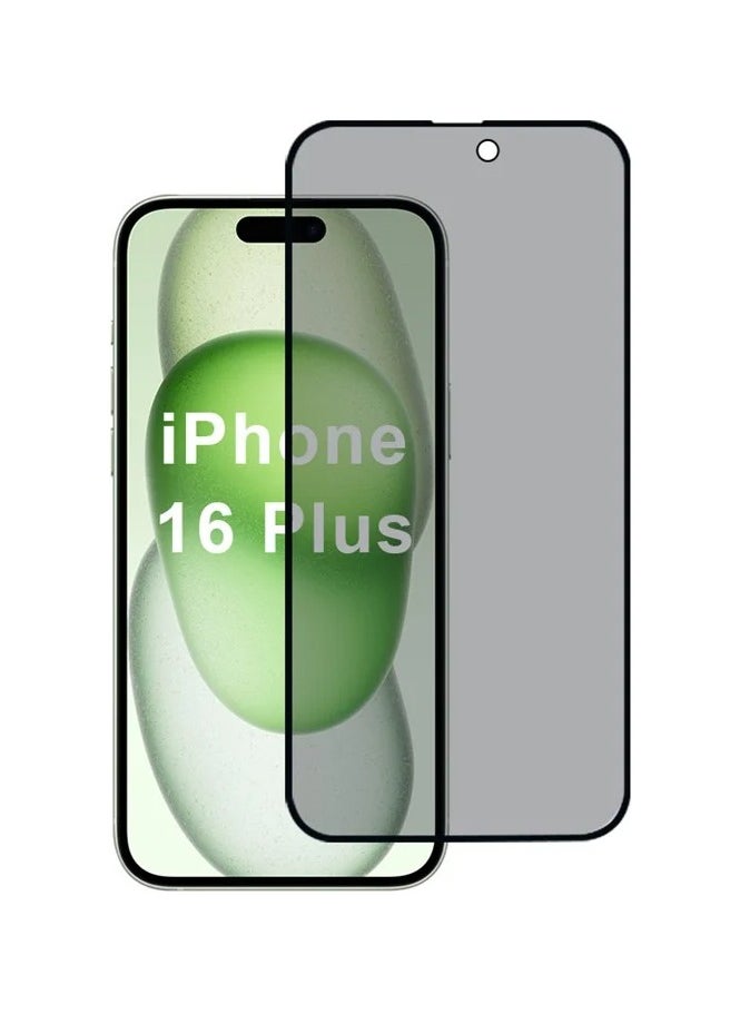 TWEGGON iPhone 16 Plus Privacy Screen Protector, Premium Tempered Glass Privacy Screen Protector for Apple iPhone 16 Plus 6.7"  - Image 1