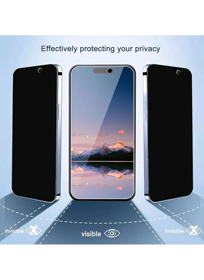 TWEGGON iPhone 16 Plus Privacy Screen Protector, Premium Tempered Glass Privacy Screen Protector for Apple iPhone 16 Plus 6.7"  - Image 4