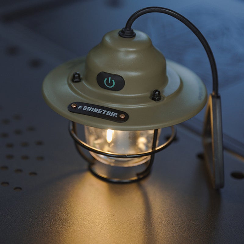 Cordless Camping Lamp Portable Hung Light Outdoor Retro Tent Light Home Atmospheres Lantern Multi-Modes USB Rechargeable Lamp - Image 4