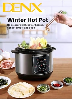 Digital Electric Pressure Cooker Stainless Steel Body Touch Programmable 6L Capacity 1000 Watts - pzsku/Z261648531DA99FBD5316Z/45/_/1736960658/cfb0ae6f-caaf-4412-8bb0-a48f879bd0ba