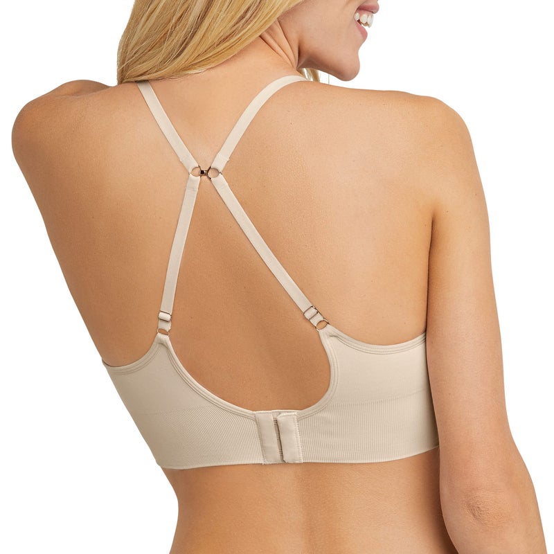 Maidenform Women's Seamless Lift Bralette, Wireless Long-Line Convertible Tank-Style Bralette - Image 3