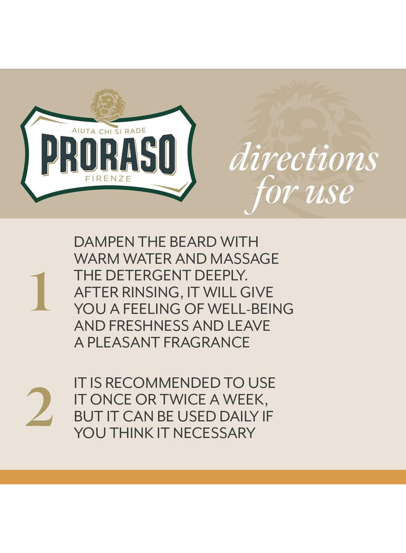 بروراسو غسول اللحية، الخشب والتوابل 200 مل - Image 3