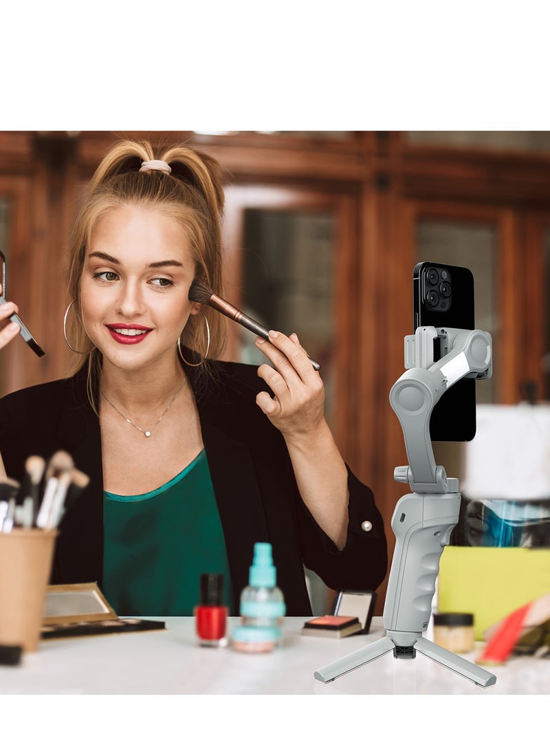 Generic - SelfieShow Three-axis PTZ Stabilizer, Gimbal Stabilizer, Intelligent Face Recognition Tracking, Compatible With iOS iPhone/Android Mobile Phone - Image 1