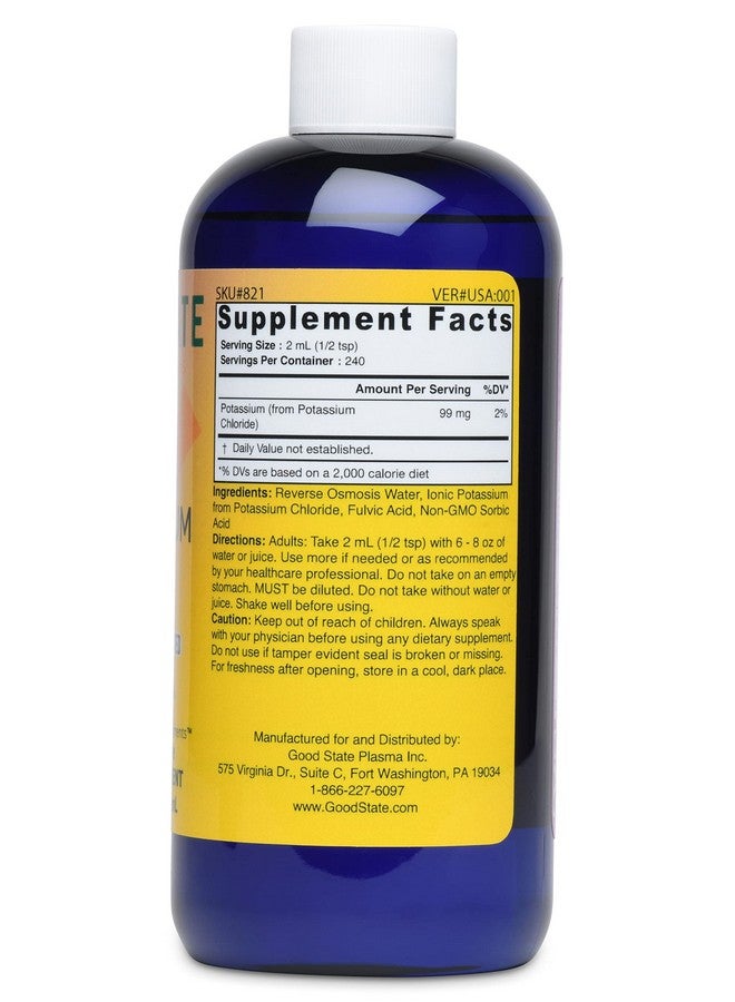 Good State Cold Plasma-Activated Liquid Ionic Potassium 732 | 99 mg per Serving | 240 Servings  - Image 2