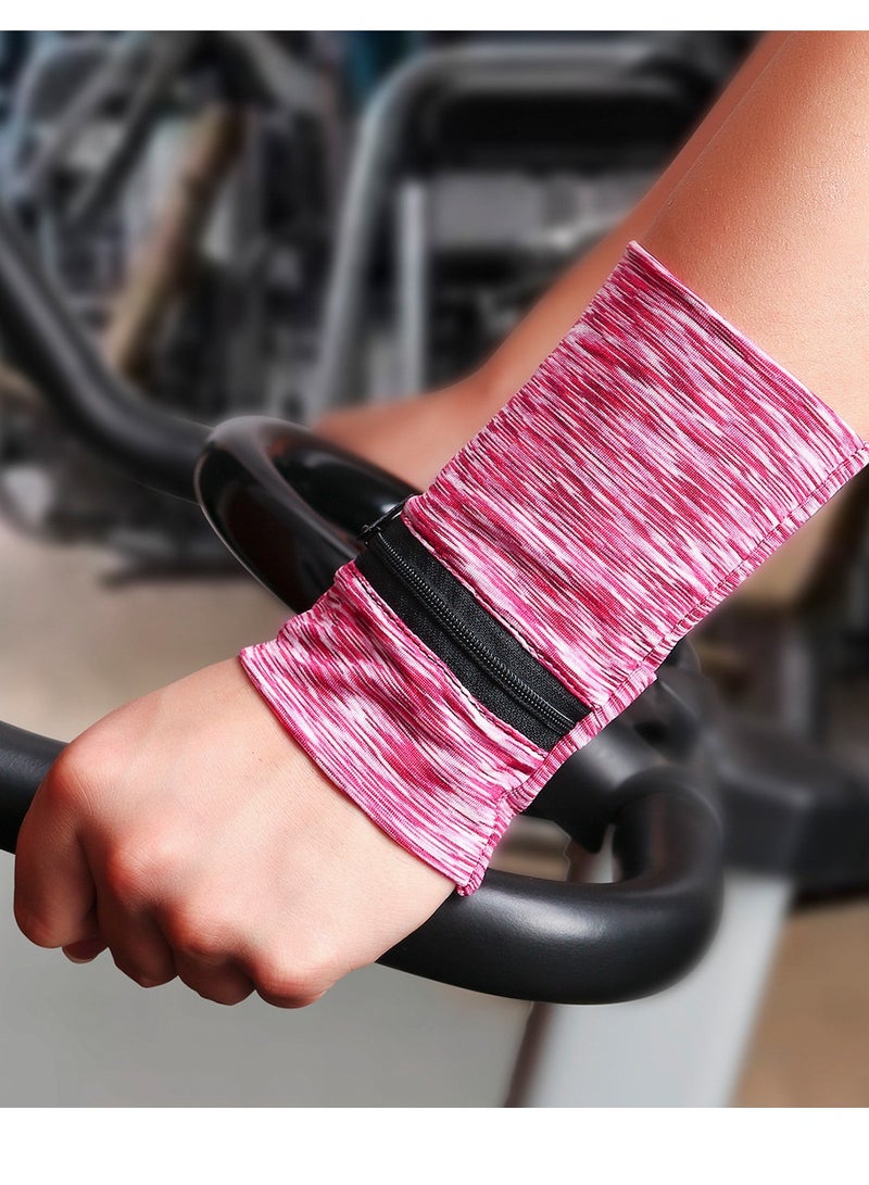 General Outdoor Sports Wrist Pouch for Men and Women – Cycling and Fitness Arm Sleeve Bag, Elastic Close-Fitting Mini Running Wrist Pouch  - Image 1