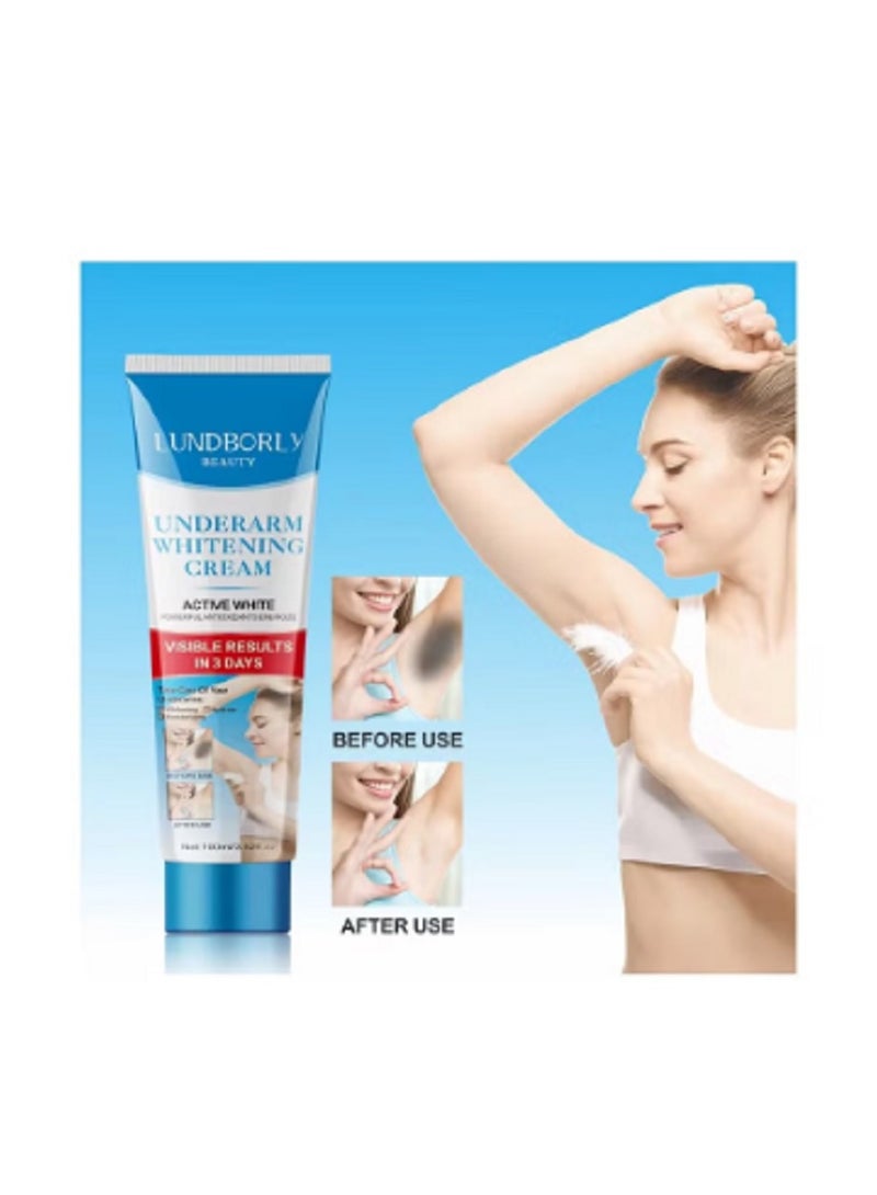 Lundborly كريم تبييض تحت الإبط بيتي أكتيف وايت - Image 2