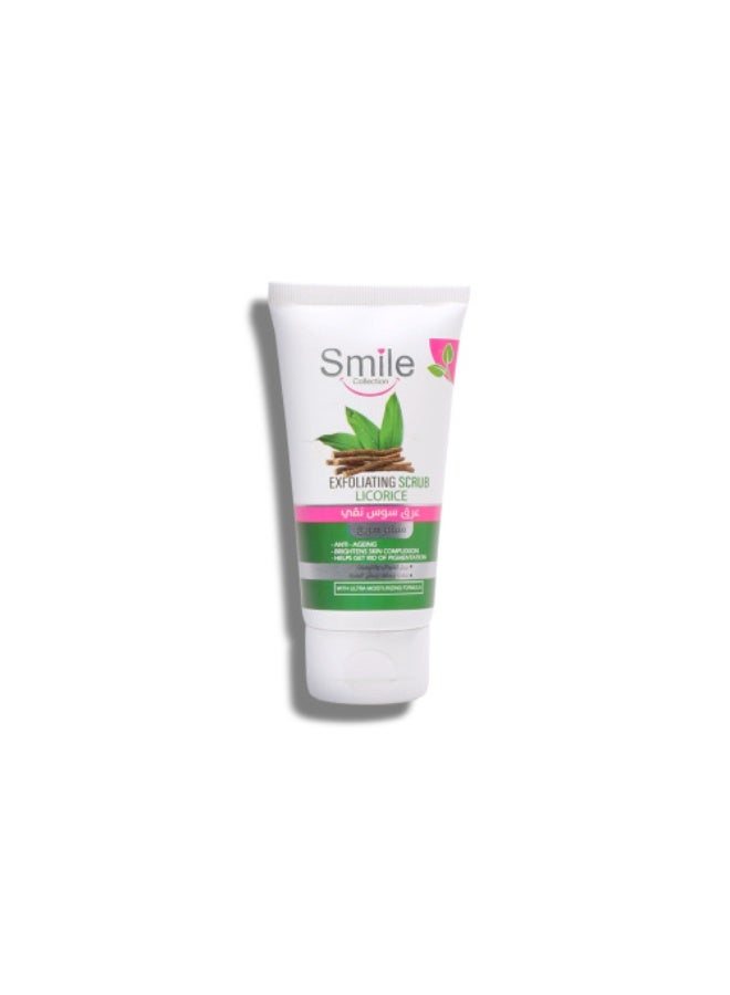 SMILE Exfoliating Body Scrub licorice with refreshing feel