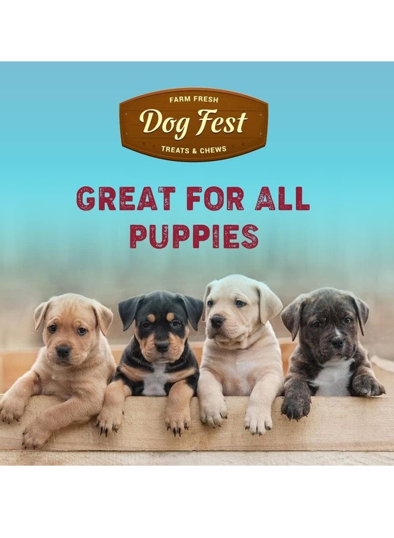 Dog Fest Rabbit ears with chicken for puppies - 90g (3.17oz) - Image 2