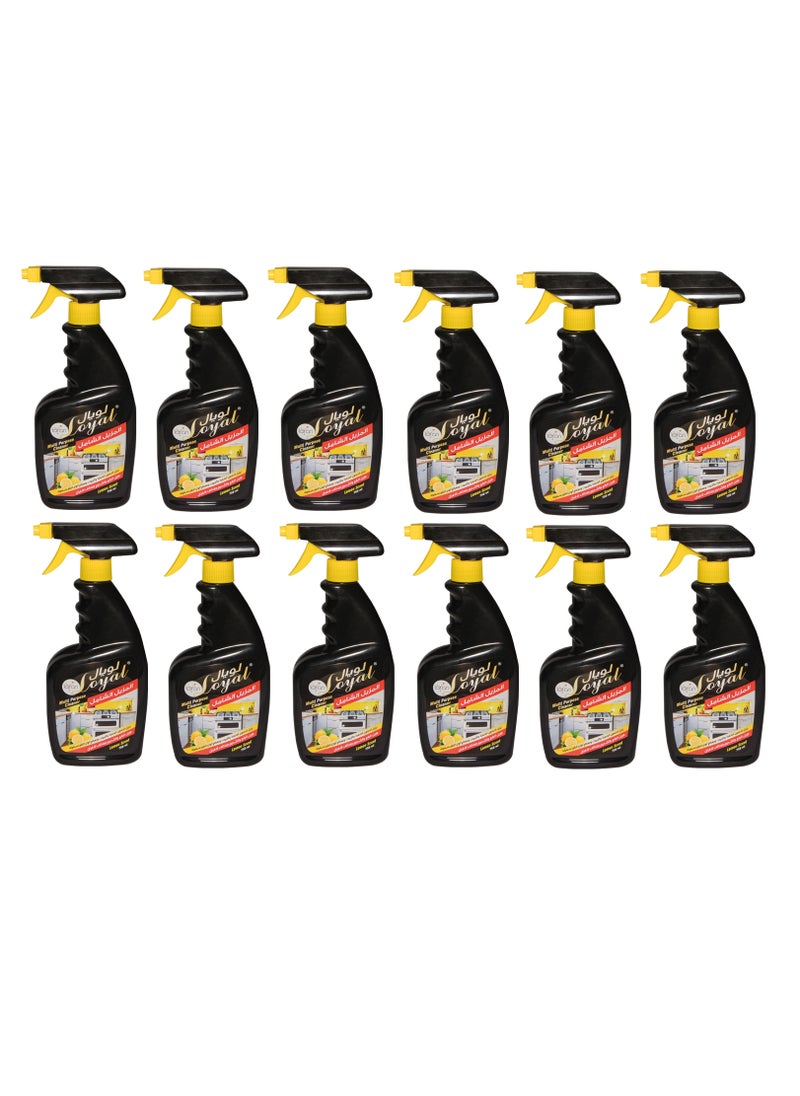 loyal - Loyal Multipurpose Cleaner 750ml Lemon Scent Pack Of 12 - Image 1