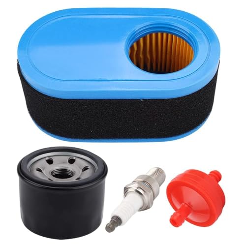 Butom 951-12260 937-05065 Air Filter + 951-12690 Oil Filter Spark Plug for MTD Craftsman Powermore 420CC LT4200 T1000 T1200 R1000 CC760ES Troy-Bilt TB30R Lawn Mower - Image 1