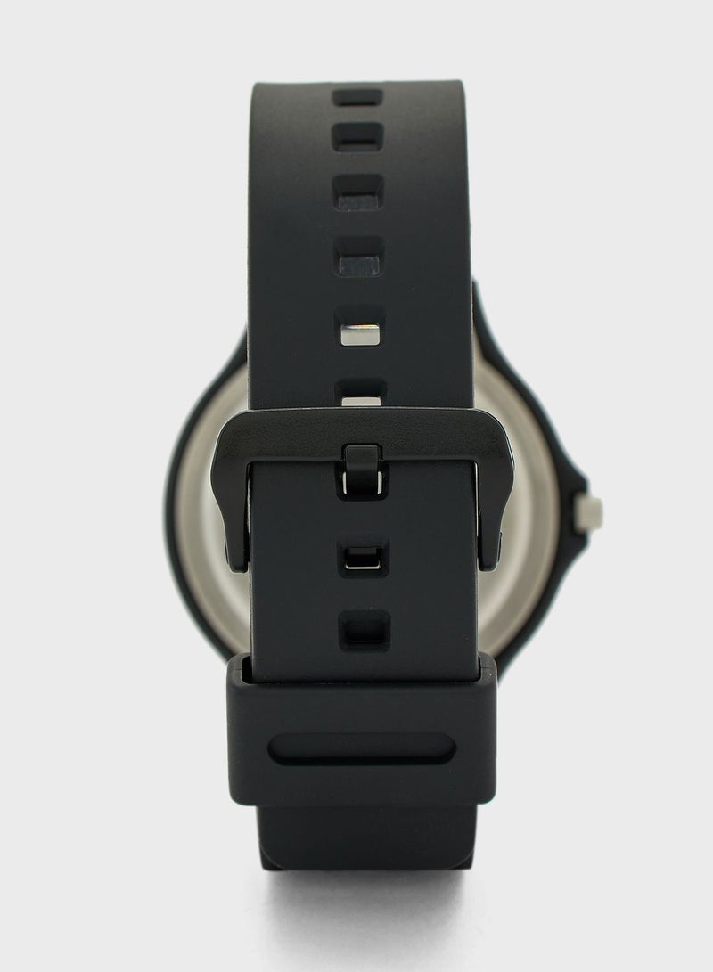 كاسيو ساعة يد بعقارب وسوار من السيليكون - Image 3