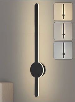 YATAI LIGHTING Modern Minimalist Line Wall Lamp,LED Dimmable Indoor Wall Light Long Strip Sconce Acrylic Aluminum Lighting Fixture Bedroom Living Room Hotel Stairs (40CM)  - Image 1