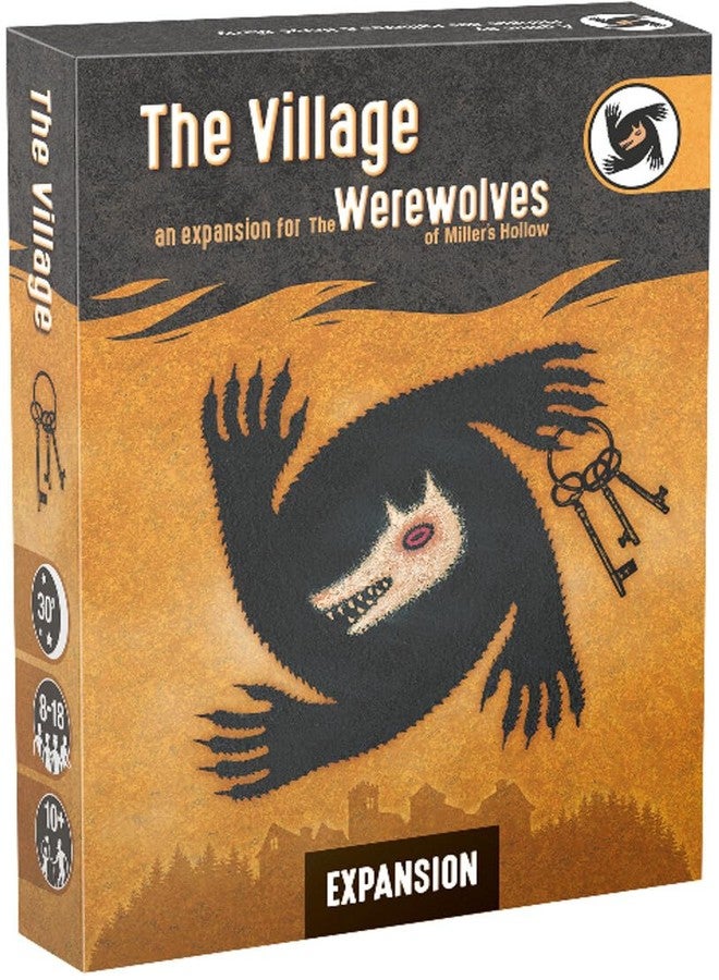 Asmodee The Werewolves of Miller's Hollow Village Expansion - Unleash New Roles and Abilities! Social Deduction Party Game for Kids and Adults, Ages 10+, 8-18 Players, 30 Minute Playtime, Made by Zygomatic - Image 1