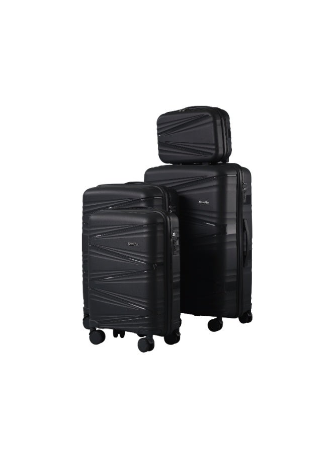MONSCA MONSCA Unbreakable Luggege Set of 4, lightweight suitcase for travel  - Image 1