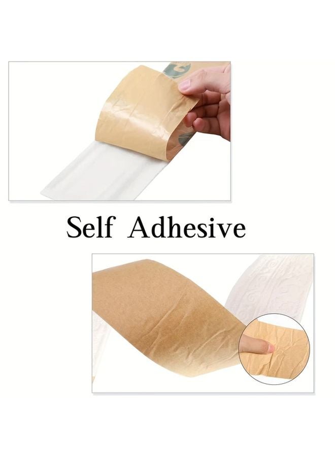 Golden Self Adhesive Foam Crown Molding Strip 32 8ft Flexible 3D Wall Edge Trim For Home Decor - Image 5