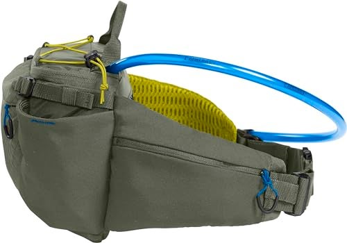CamelBak M.U.L.E. 5 Mountain Bike Gravel Waist Belt Hydration Pack Dusty Olive, 50oz - Image 5
