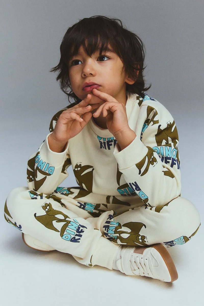 اتش اند ام بلوزة من القطن السميك