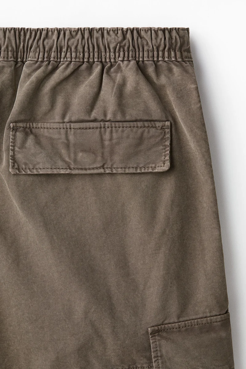 H&M  Loose Fit Washed cargo trousers for Men | Best Price UAE
