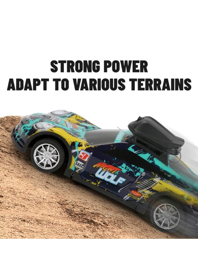 Y&D Mini RC Drift Car, 2.4G 4CH Remote Control Car with LED Lights and HD Camera, Electric RTR Racing Cars for Adult and Kids - Image 2