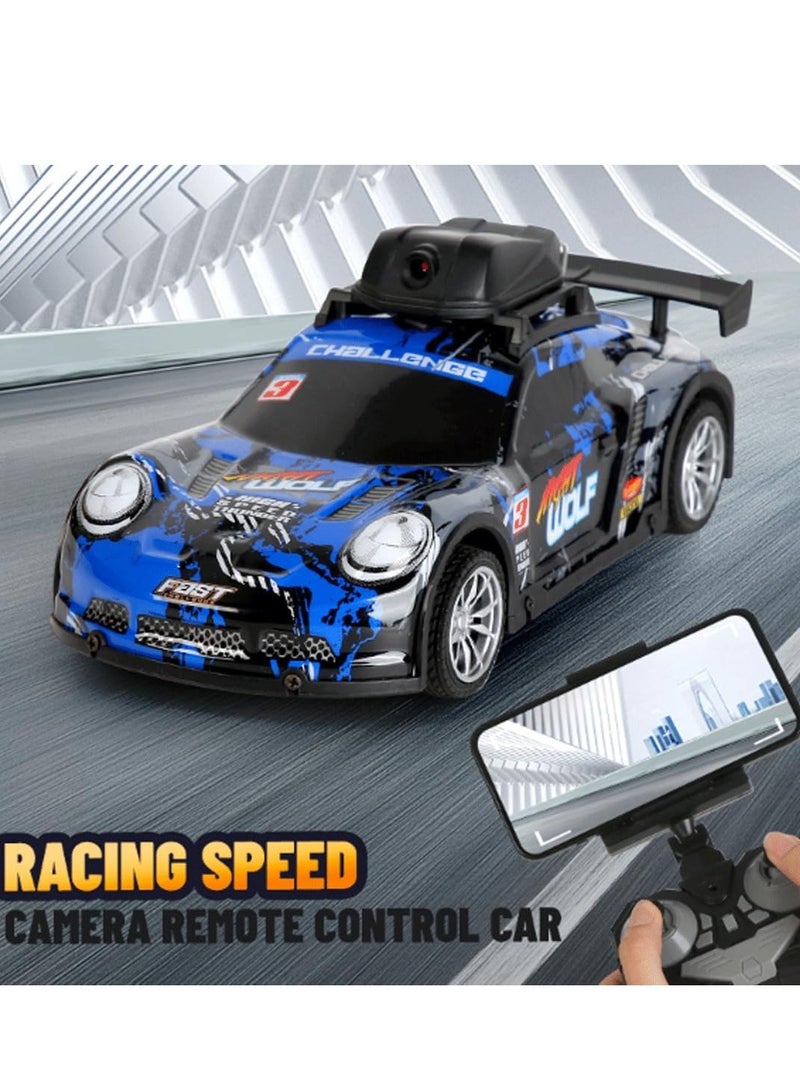 Y&D Mini RC Drift Car, 2.4G 4CH Remote Control Car with LED Lights and HD Camera, Electric RTR Racing Cars for Adult and Kids - Image 3