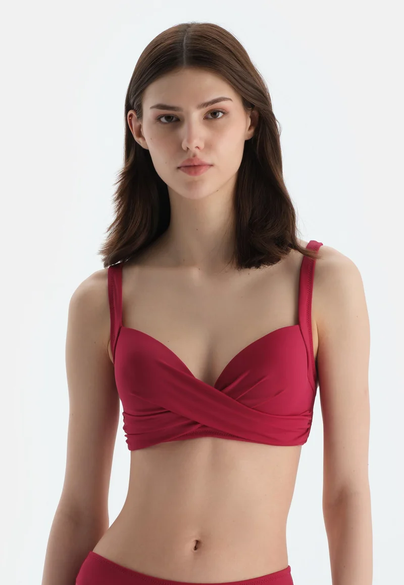 dagi Red Bikini Top