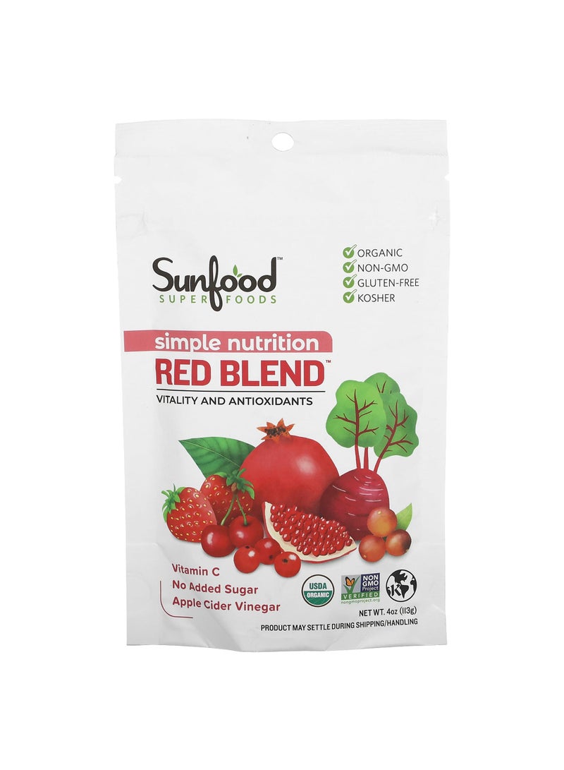 Simple Nutrition, Red Blend, 4 oz (113 g)