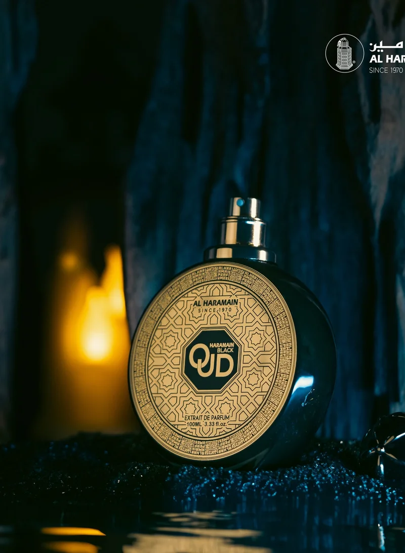 Al Haramain  HARAMAIN BLACK OUD 100ML EXTRAIT DE PARFUM  | Best Price UAE