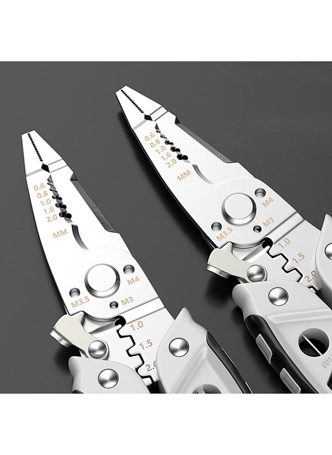 Generic 16in1 Multifunctional Wire Stripper Professional Wire Stripping Tool Portable Electric Cable Cutter Electrician Crimping Pliers  - Image 5