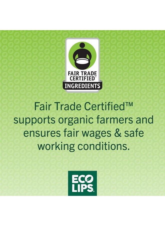 Eco Lips LIP BALM Mongo Kiss 6-Pack (6 tubes) by Eco Lips 100% Organic Beeswax & Cocoa Butter Lip Care with Organic Mongongo Oil - Soothe & Moisturize Dry & Cracked Lips - Made in USA. (Peppermint) - Image 4