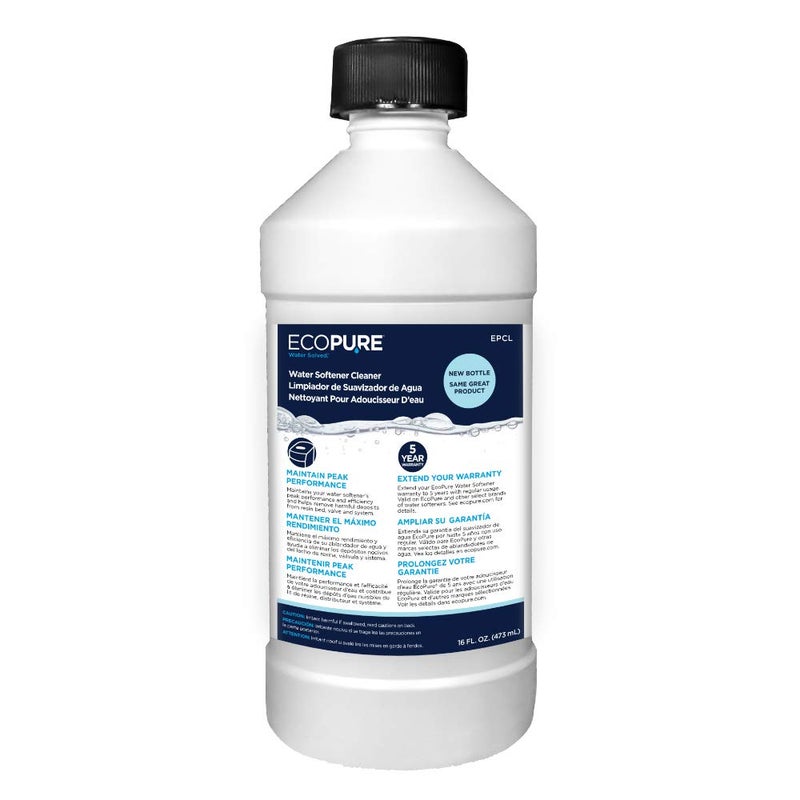 EcoPure EPCL Universal Water Softener Cleaner – Removes Iron, Rust & Sediment – Extends System Life – Compatible with All Brands - Image 5
