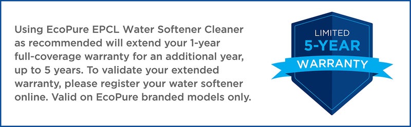 EcoPure EPCL Universal Water Softener Cleaner – Removes Iron, Rust & Sediment – Extends System Life – Compatible with All Brands - Image 2