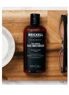 Brickell Men's Products Brickell Men's Daily Essential Face Moisturizer for Men, Natural and Organic Fast-Absorbing Face Lotion with Hyaluronic Acid, Green Tea, and Jojoba, 4 Ounce, Scented  - Image 5