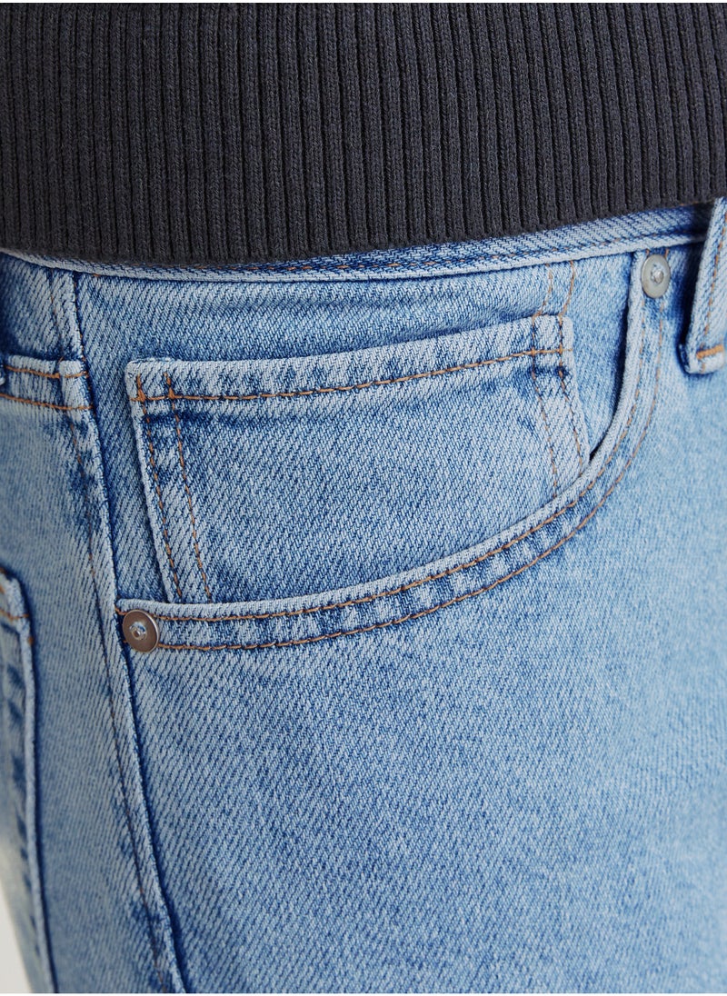 JJ Rebel Jrebryan Jjcraft Stright Fit Light Wash Jeans  - Image 3