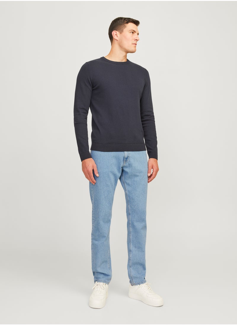JJ Rebel Jrebryan Jjcraft Stright Fit Light Wash Jeans  - Image 4
