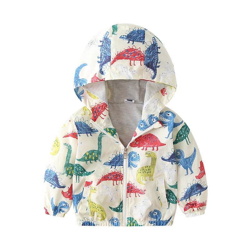 New Autumn Children'S Clothing Export To Europe And America Cartoon Penguin Jacket Boys Coats Hooded Connected Coat - Image 1