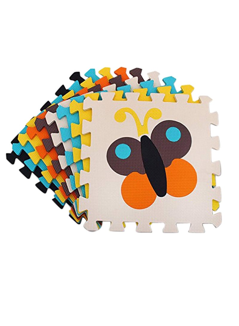 meiqicool Unisex Baby Crawling Mat Puzzle Play Foam Tiles Non Toxic Playmat Floor Mats - Image 2