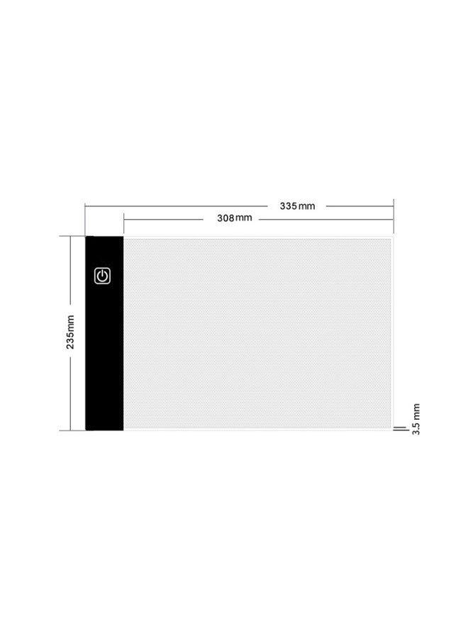 Spot A3a4 Copy Table Calligraphy Copy Table Luminous Plate Led Copy Table Manufacturers Hand Copy Newspaper Animation Transparent Plate - Image 1
