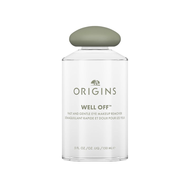 Origins Well Off Fast And Gentle Eye Makeup Remover | Ophthalmologist Tested | Non-Greasy + Non-Irritating | For All Skin Types, 5 Fl Oz - Image 1