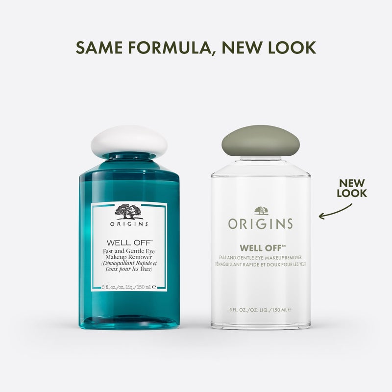 Origins Well Off Fast And Gentle Eye Makeup Remover | Ophthalmologist Tested | Non-Greasy + Non-Irritating | For All Skin Types, 5 Fl Oz - Image 2