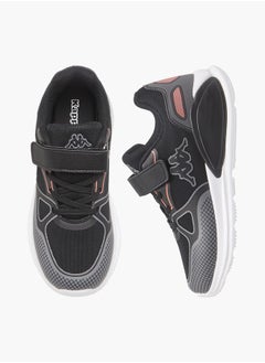 Kappa Boys' Logo Print Sports Shoes With Hook And Loop Closure  - Image 1