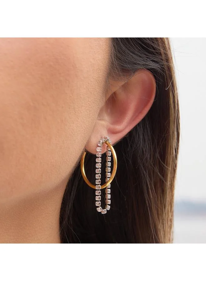 Rovaux Crystal Hoop