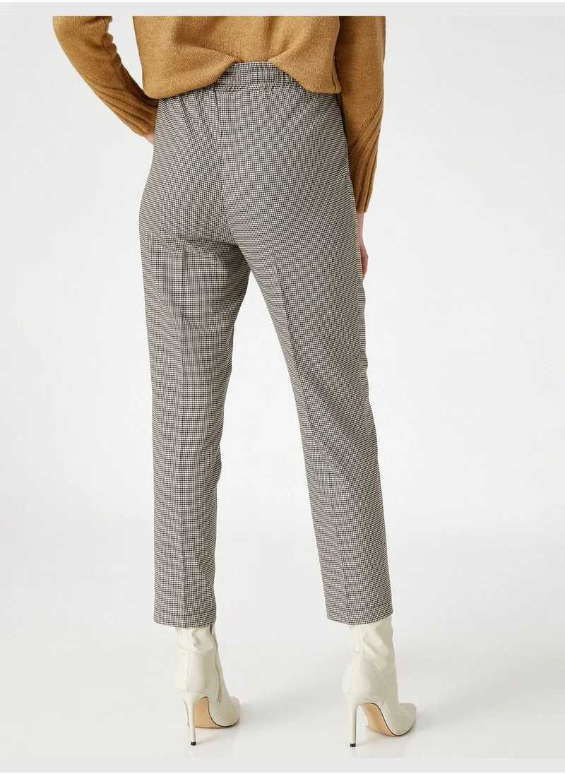 KOTON Drawstring Pocket Carrot Trousers