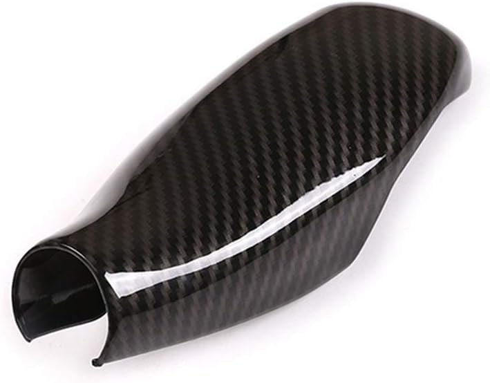 QASULER Carbon Fiber Gear Shift Knob Cover for BMW - Image 1