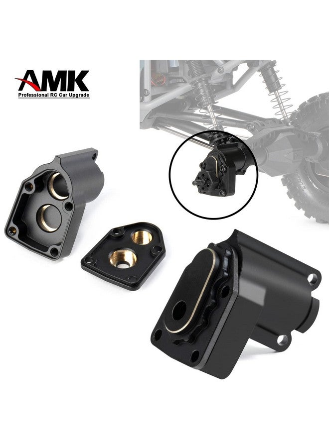AMK Utb18 Brass Counter Weight Axle Housing Black Coating For Axial Rc Crawler 1/18 Utb18 Capra Unlimited Trail Buggy Rtr Upgrade Part (E - 5 In 1)  - Image 4