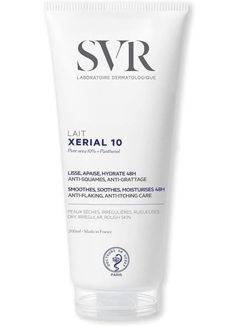 SVR Xerial يوريا 10% مرطب 48 ساعة حليب 200 مل - Image 1