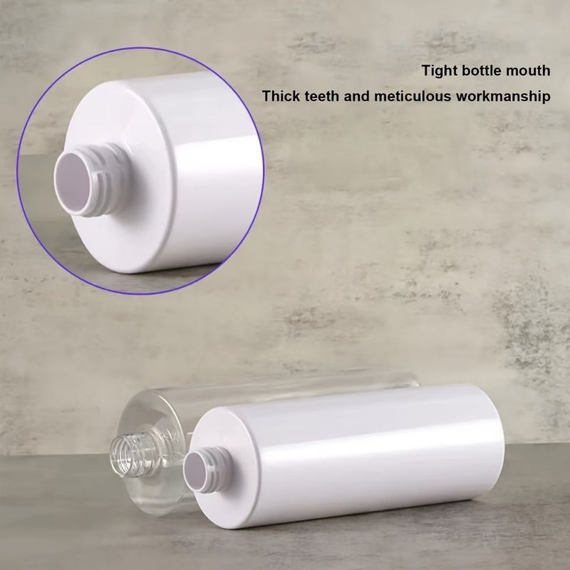 3Pcs Clear Empty Lotion Pump Bottles 300ml 10oz Perfect Travel Shampoo Shower Gel Dispenser Containers Portable Squeeze Bottle For Toiletries - Image 5