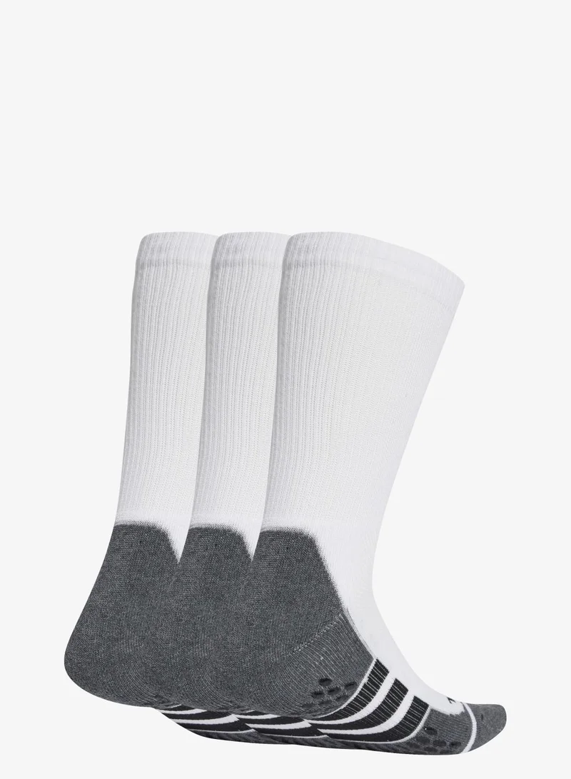 اديداس ثلاثة أزواج من جوارب Performance Grip CLIMACOOL Cushioned Crew